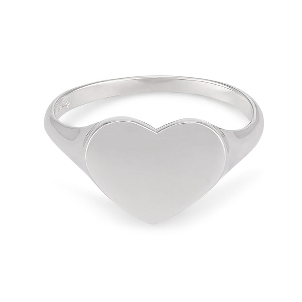 Engravable Heart Ring
