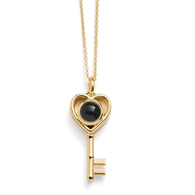 Heart IN KEY Pendant チェーン付き 真鍮 Heart IN KEY Pendant 真鍮 【公式通販】