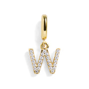 Pavé Letter Charm