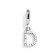 Pavé Letter Charm