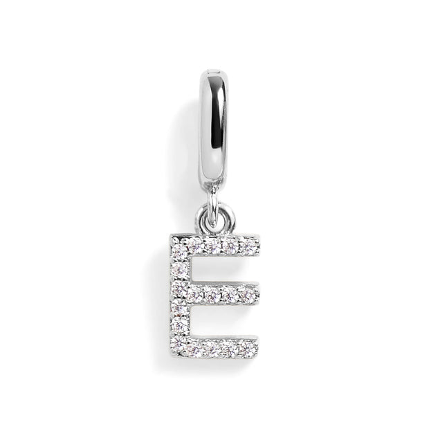 Pavé Letter Charm