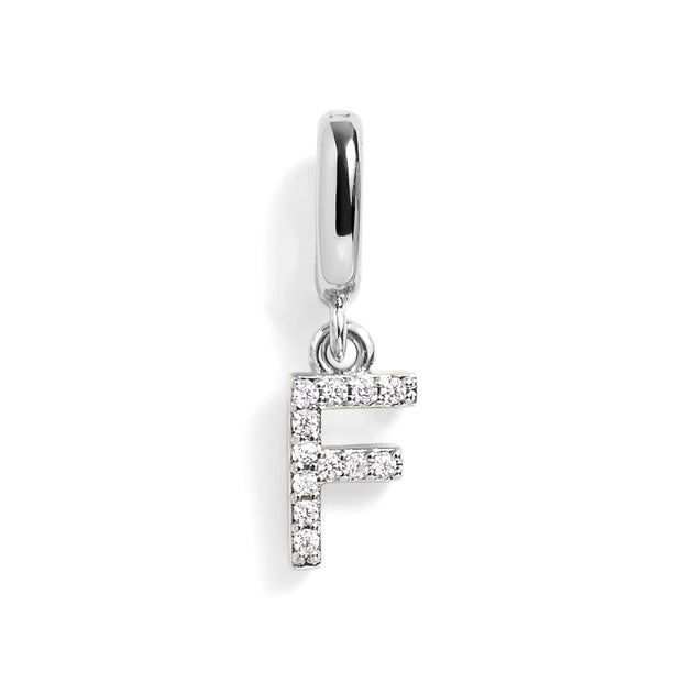 Pavé Letter Charm