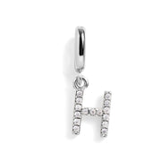Pavé Letter Charm
