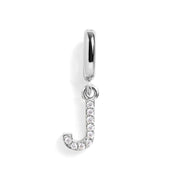 Pavé Letter Charm