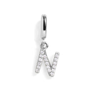 Pavé Letter Charm