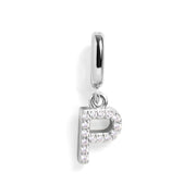 Pavé Letter Charm