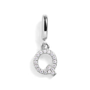 Pavé Letter Charm