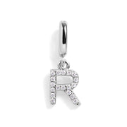 Pavé Letter Charm