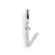 Pavé Letter Charm