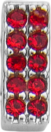 Slider Block Birthstone Charm — thumbnail 7 of 12