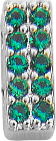 Slider Block Birthstone Charm — thumbnail 5 of 12
