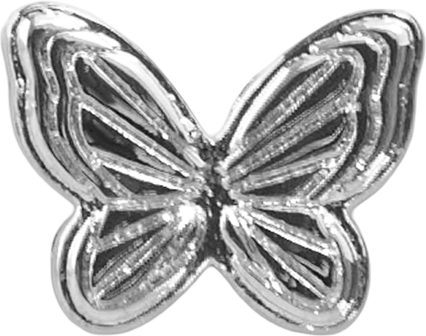 Slider Block Butterfly Charm — image 1 of 1
