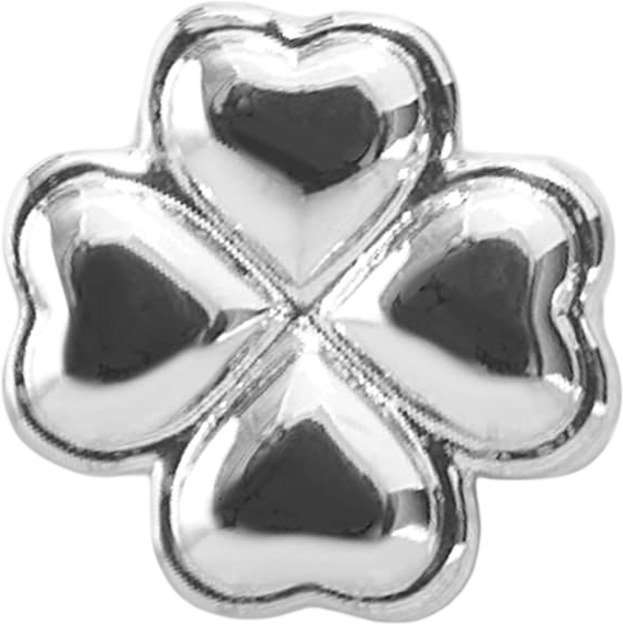 Slider Block Clover Charm — image 1 of 1