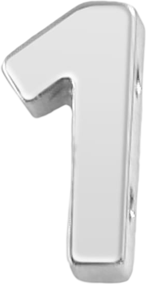 Slider Block Number Charm — image 2 of 10