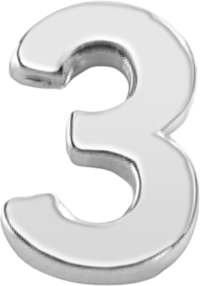 Slider Block Number Charm — image 4 of 10
