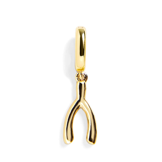 Wishbone Charm