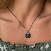 Engravable Square Necklace