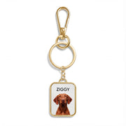 Personalized Pet Portrait Keychain
