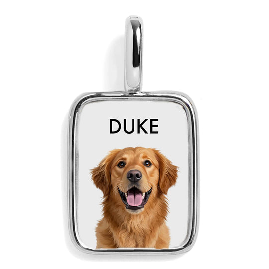 Personalized Pet Portrait Charm
