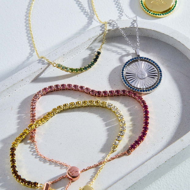 Meaningful Colors Spin Necklace