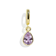 Pear Birthstone Charm