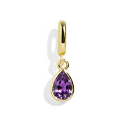Pear Birthstone Charm