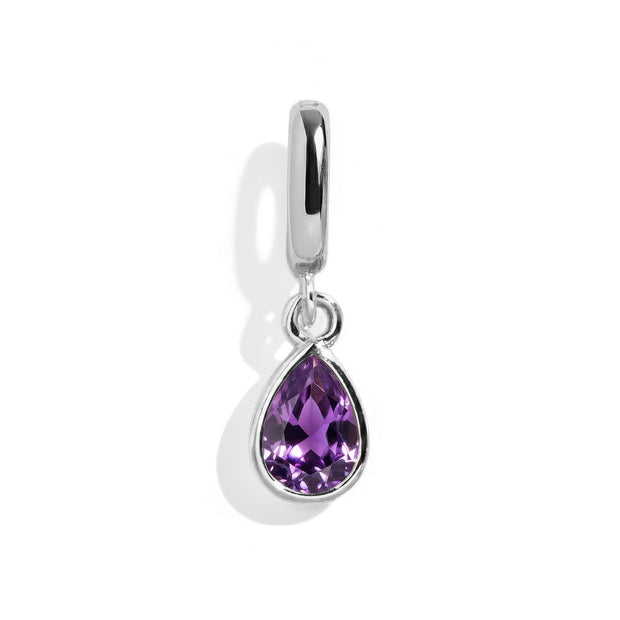 Pear Birthstone Charm