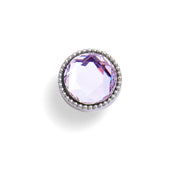 Round Birthstone Charm