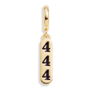 Angel Number Charm 444 - Gold