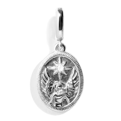 Angel Medallion Charm