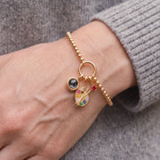 Artist's Palette Charm, worn