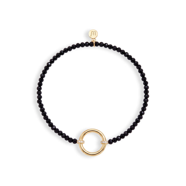 Mini Beaded Charm Keeper Bracelet — image 1 of 3