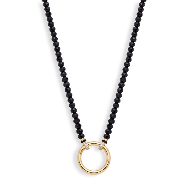 Mini Beaded Charm Keeper Necklace — image 1 of 3