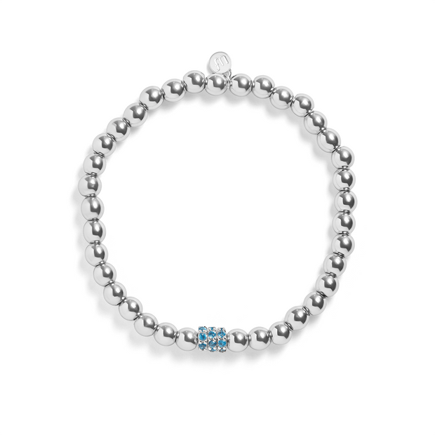 Personalized Birthstone Stretch Bracelet