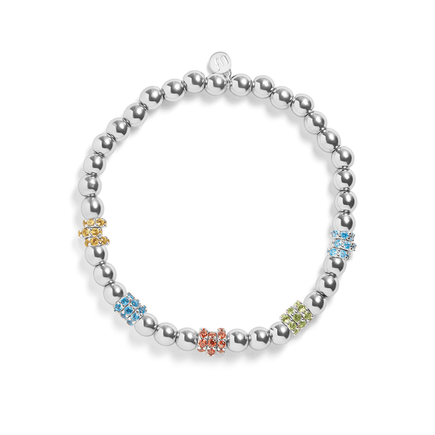Personalized Birthstone Stretch Bracelet