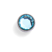 Round Birthstone Charm