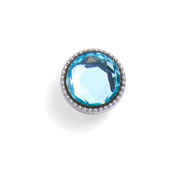 Round Birthstone Charm