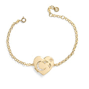 Personalized Celestial Locket Bracelet