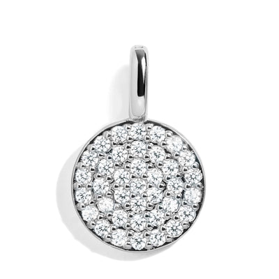 Pavé Glitz Disc Charm
