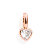 Crystal Heart Charm