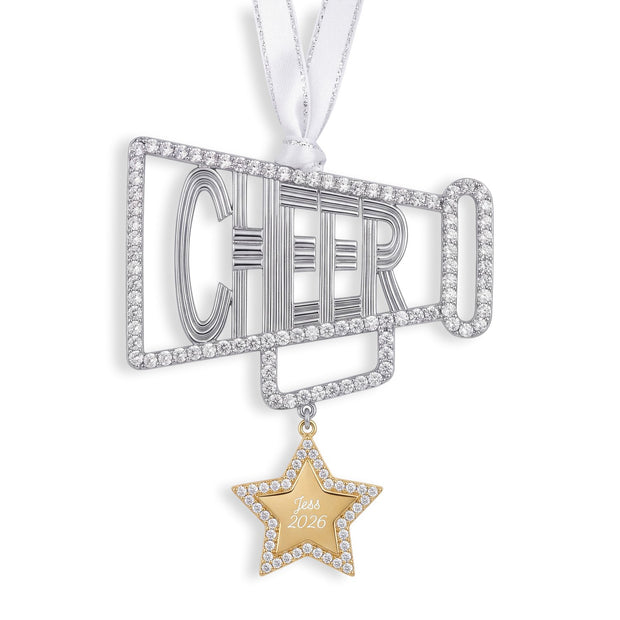 Personalized Cheer Ornament — image 1 of 3