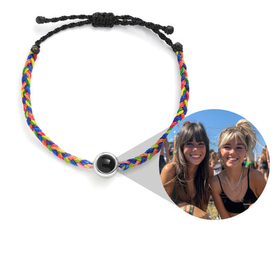 Personalized Pride Photo Bracelet