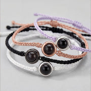 Personalized Circle Photo Bracelet