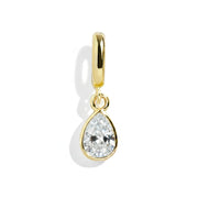 Pear Birthstone Charm