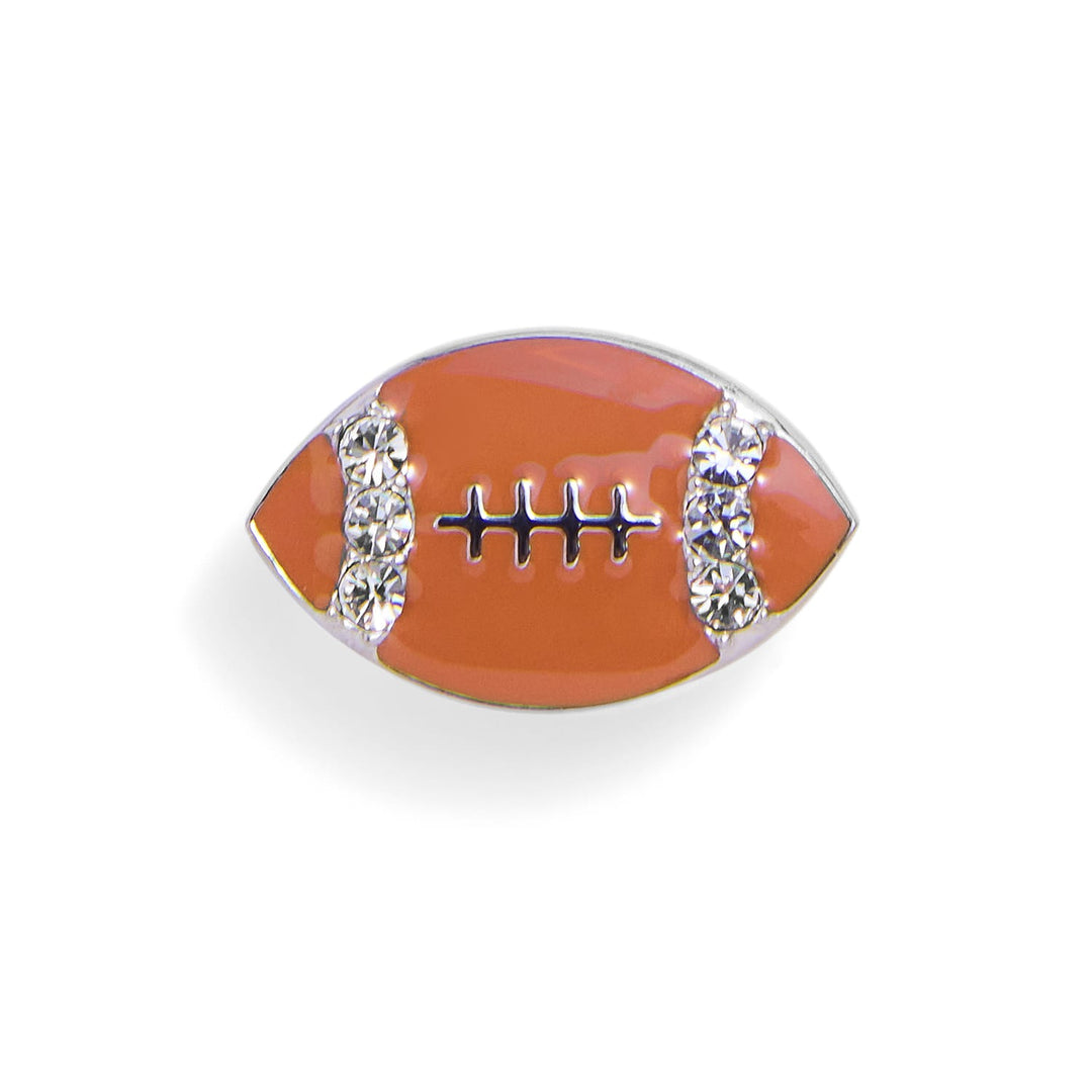 Wear Felicity Crystal and Enamel Football Dog Collar Charm