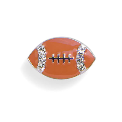 Pavé Football Charm