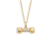 Dumbbell Necklace — thumbnail 1 of 4