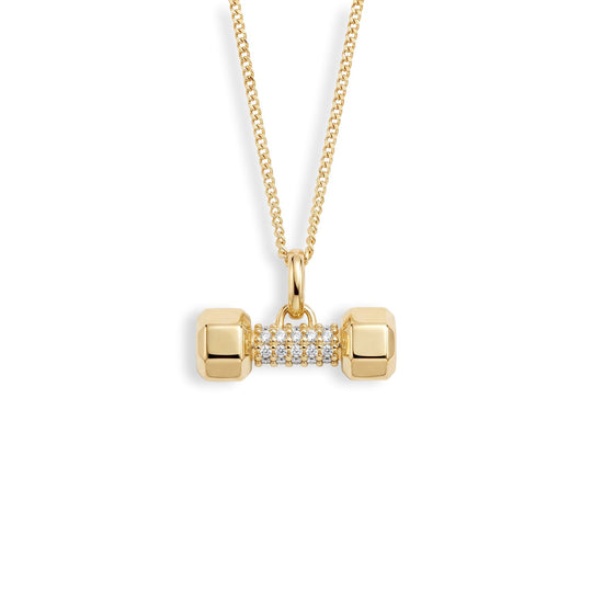 Dumbbell Necklace