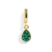 Pear Birthstone Charm