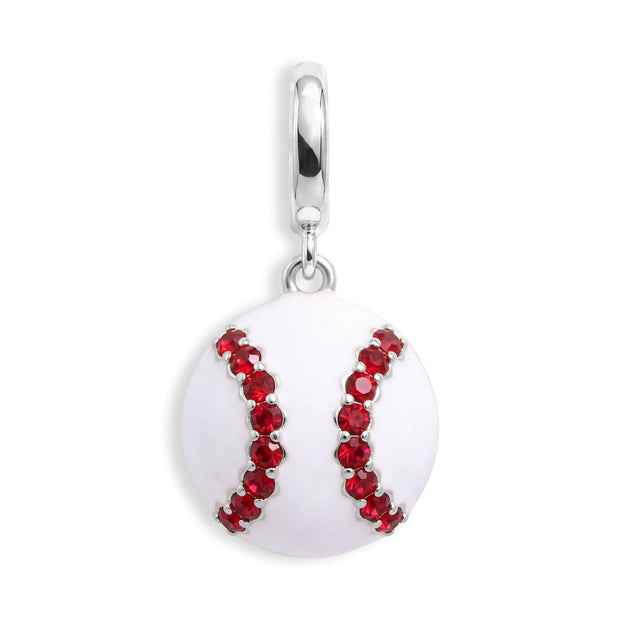 Enamel Baseball Charm — image 2 of 5